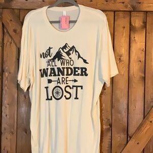 Cream Graphic Tee - Wander Design
Bella canvas T-shirt
